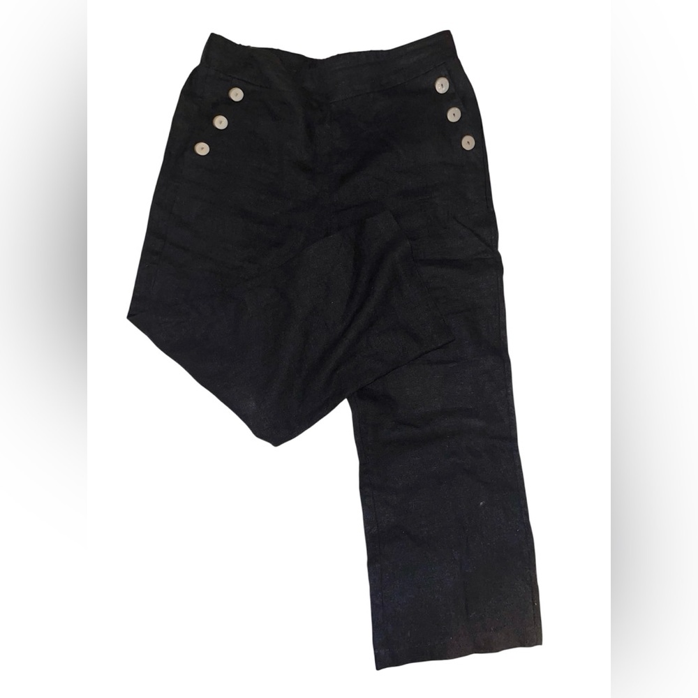 Joie Cropped Linen Pants